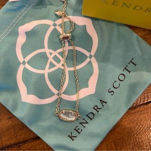 NWT Kendra Scott Elaina Gold Pendant Bracelet